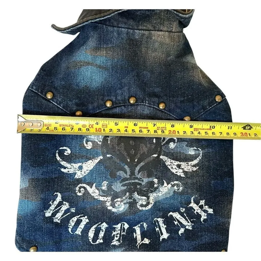 Wooflink Y2K Dog Denim Jacket, Sz:5
